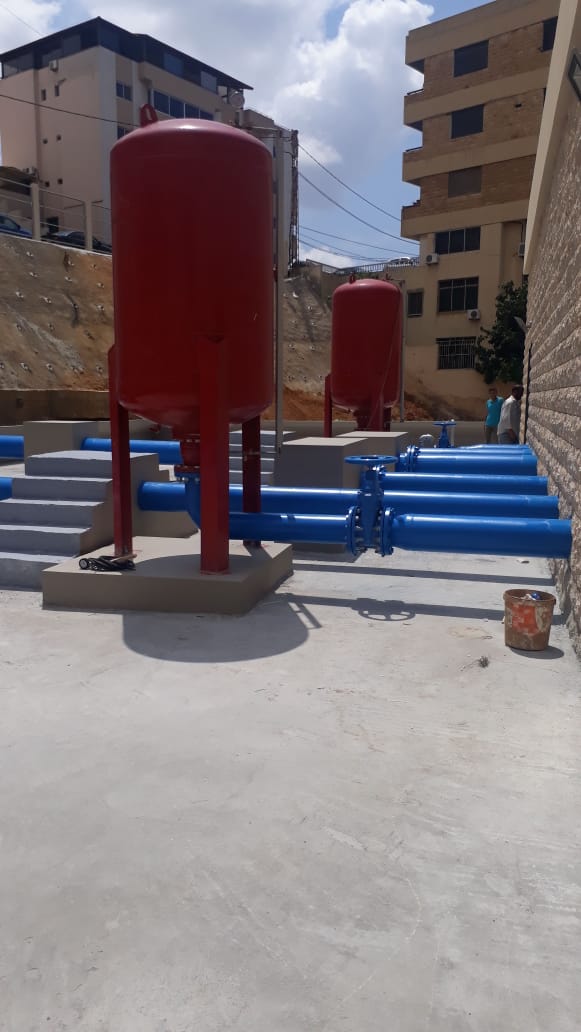 Construction of El-Aamriye (Fanar Bas) Booster Pumping Station