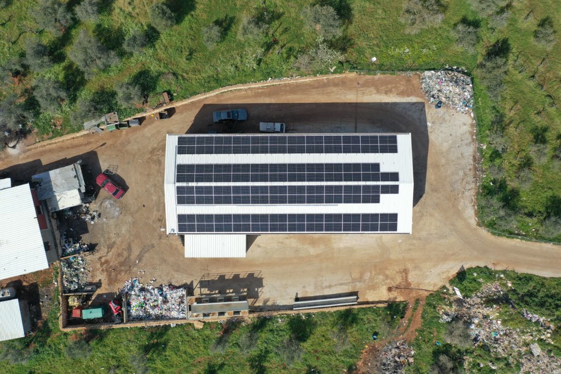 Installation of PV Solar System for Amioun Waste Water Recycling Plant