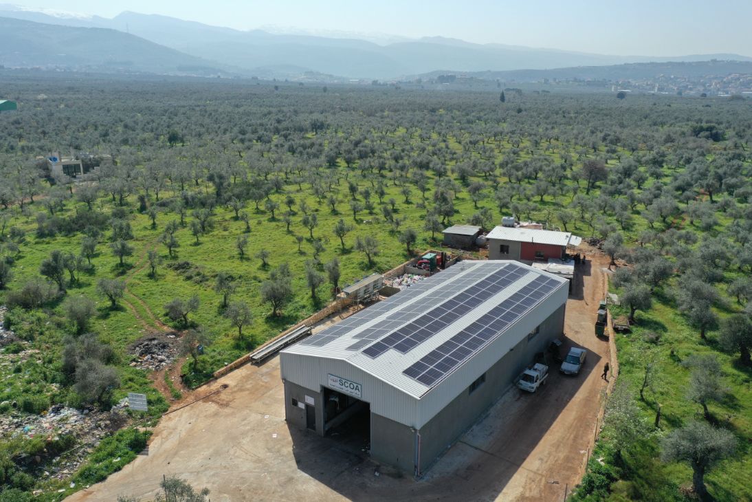 Installation of PV Solar System for Amioun Waste Water Recycling Plant