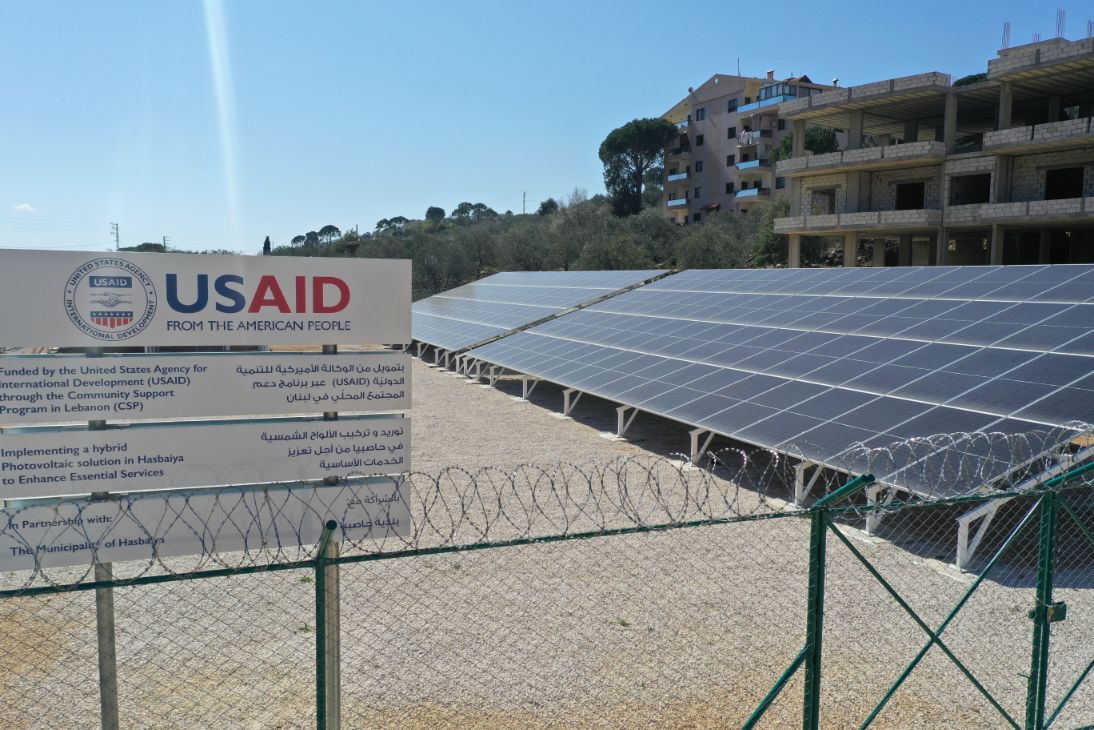 Installation of PV Solar System for Hasbaya