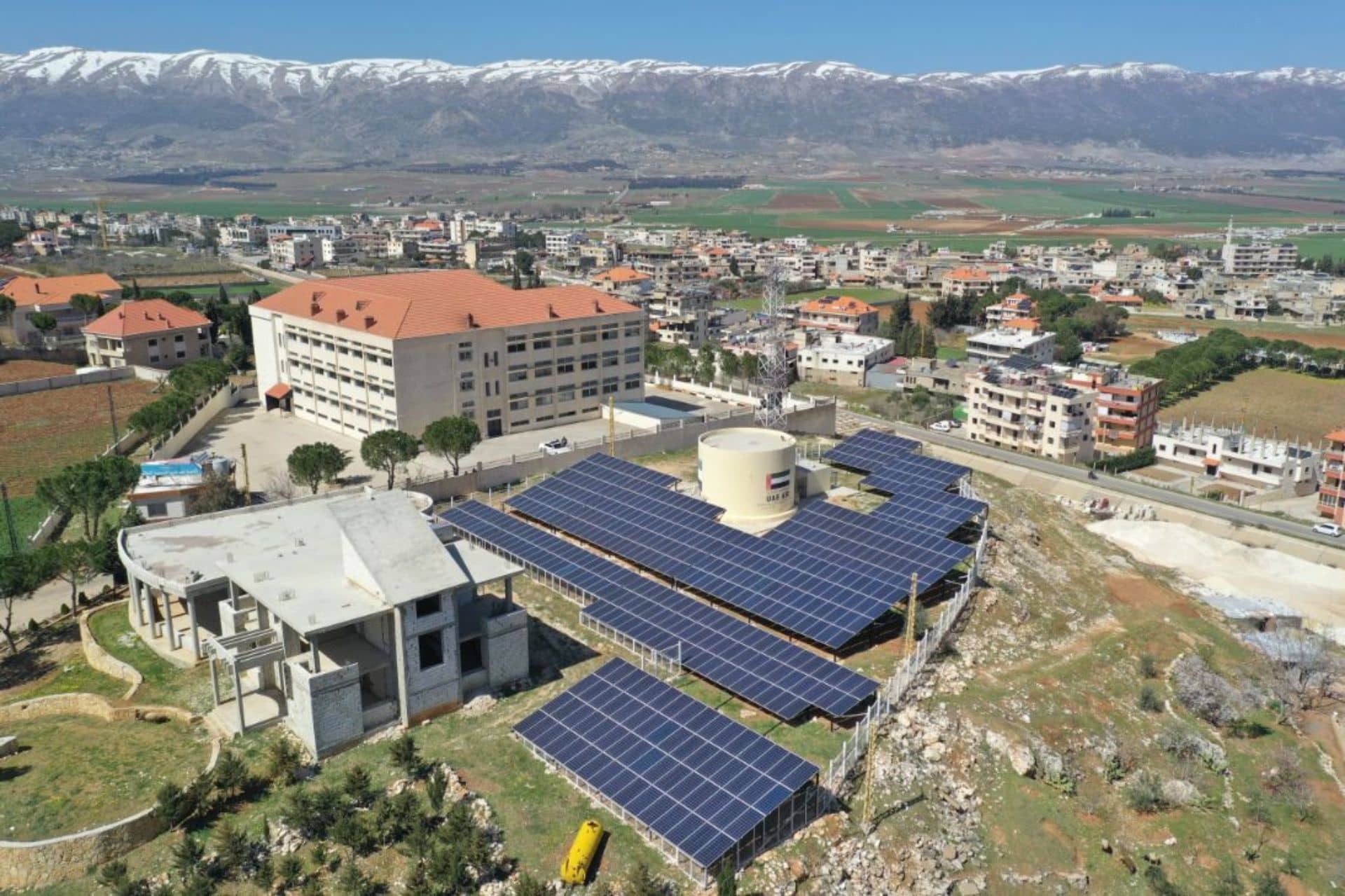 Installation of PV Solar System for Jib Jennine Waste Water Treatment Plant