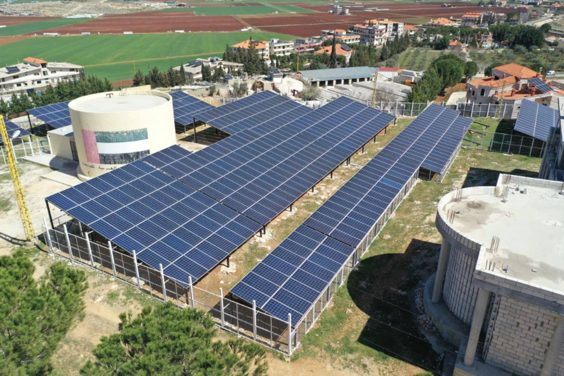 Installation of PV Solar System for Jib Jennine Waste Water Treatment Plant