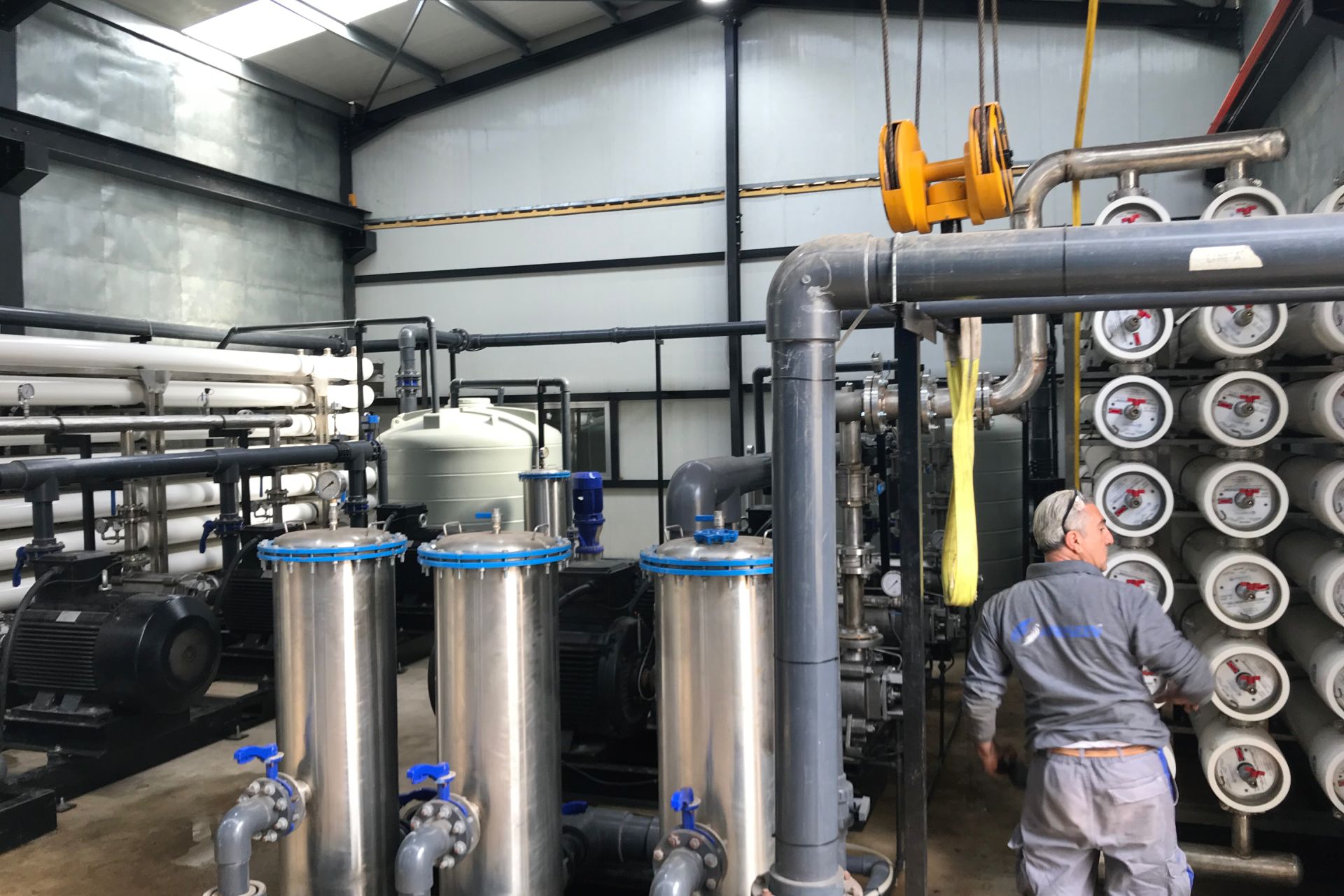 Construction of a Hadath Desalination Plant