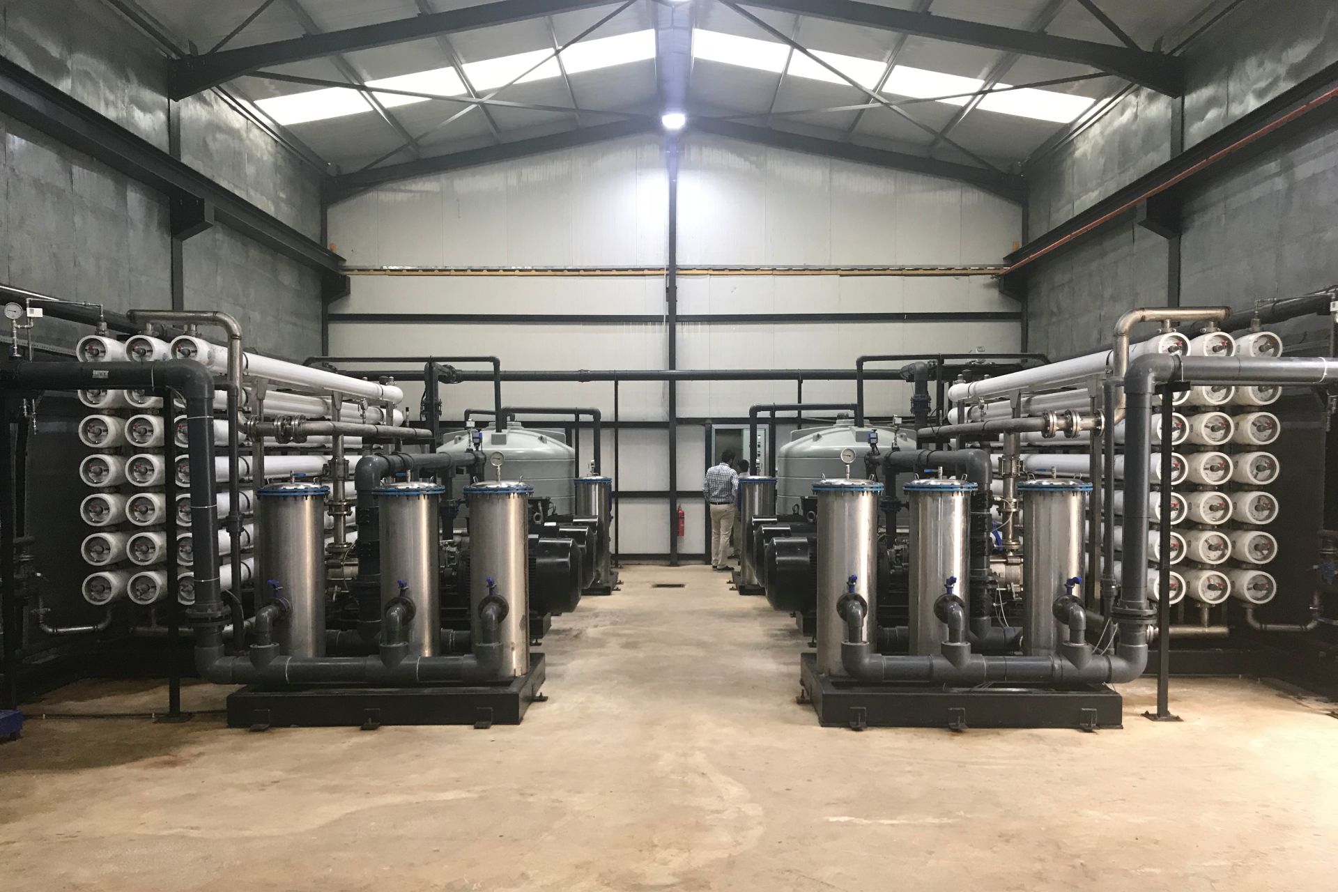 Construction of a Hadath Desalination Plant