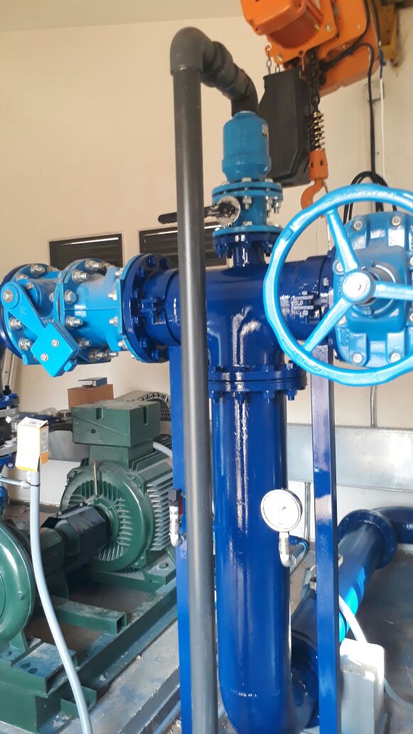 Construction of Cap Sur Ville Booster Pumping Station