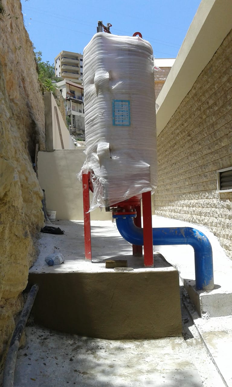 Construction of Choueifat Bas Booster Pumping Station