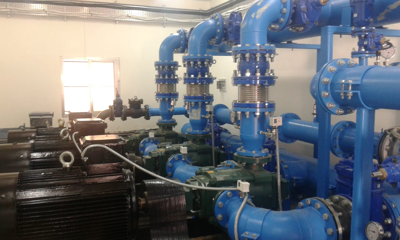 Construction of Kfarchima Haut Booster Pumping Station