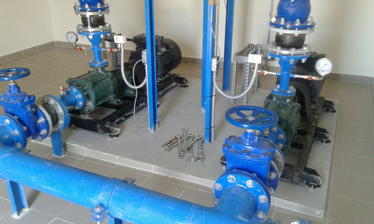Construction of Khalde Bas Booster Pumping Station