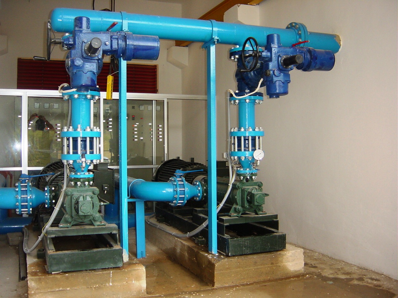 Construction of Mansourieh Water Pumping Station