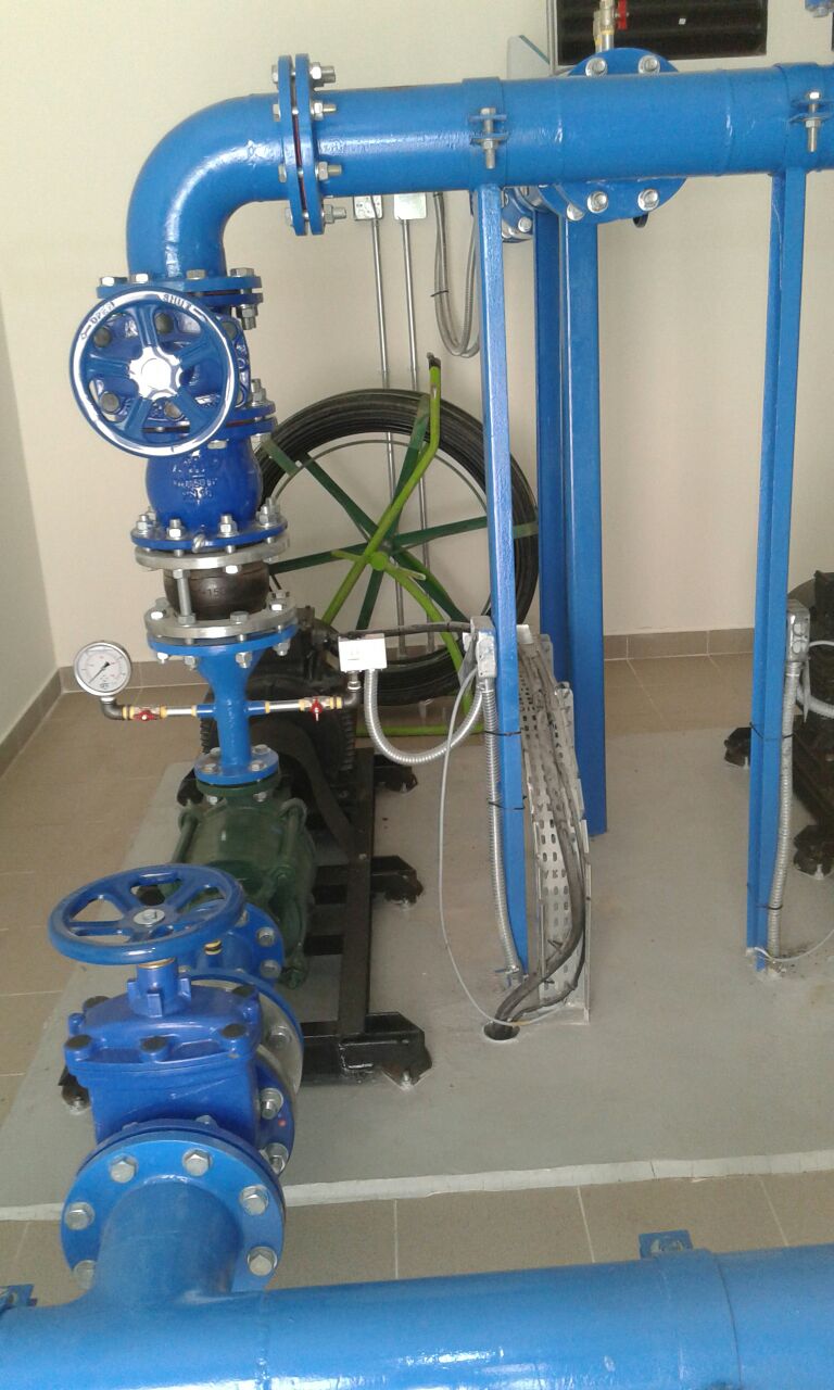 Construction of Naameh Nord Bas Booster Pumping Station