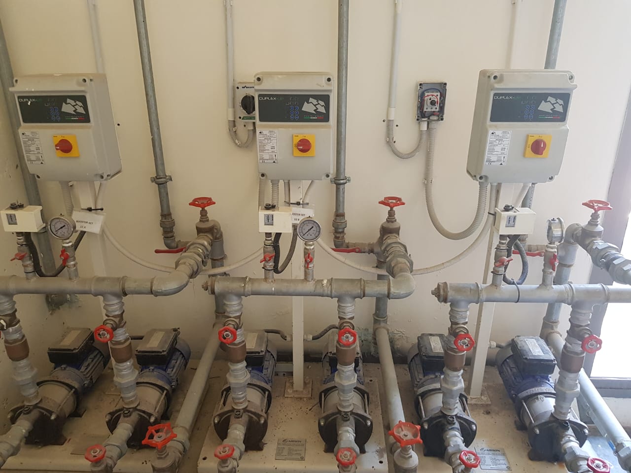Supply and Installation of Packaged Booster Sets