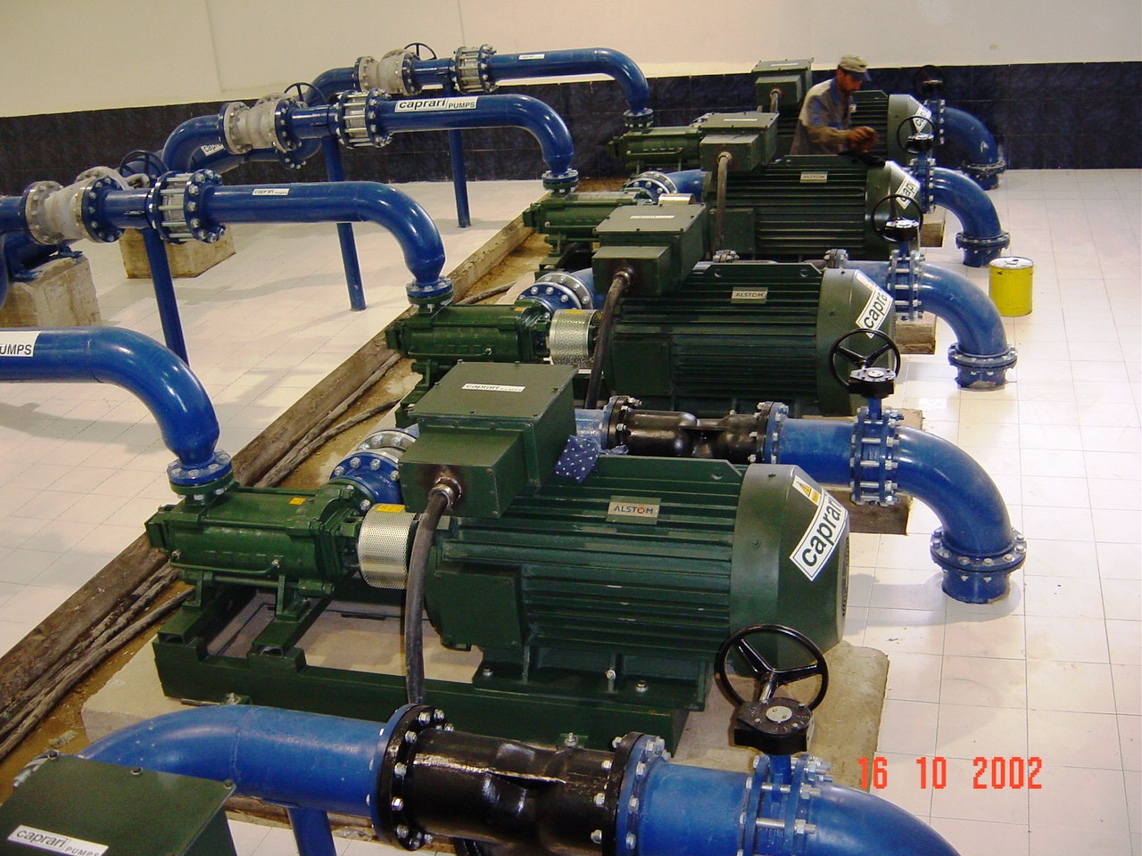 Construction of Wazzaneh Water Pumping Station